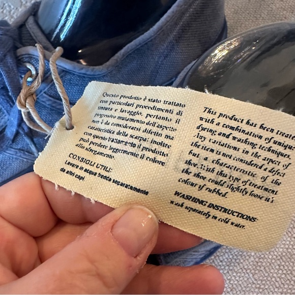 Superga Limited Edition Denim Blue Cotu Classic Sneakers - Picture 12 of 14